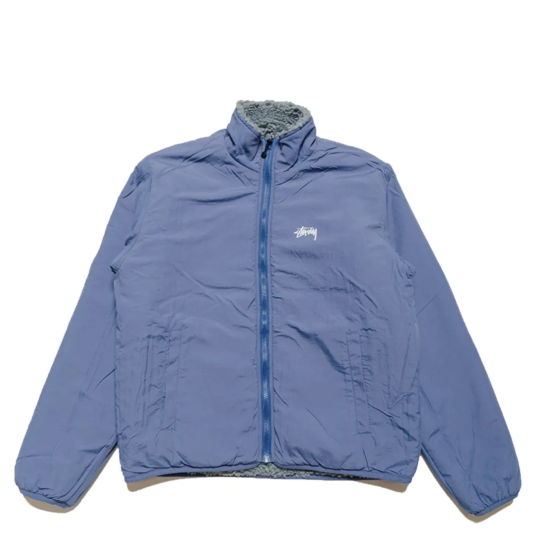 SHERPA REVERSIBLE JACKET BLUESTONE