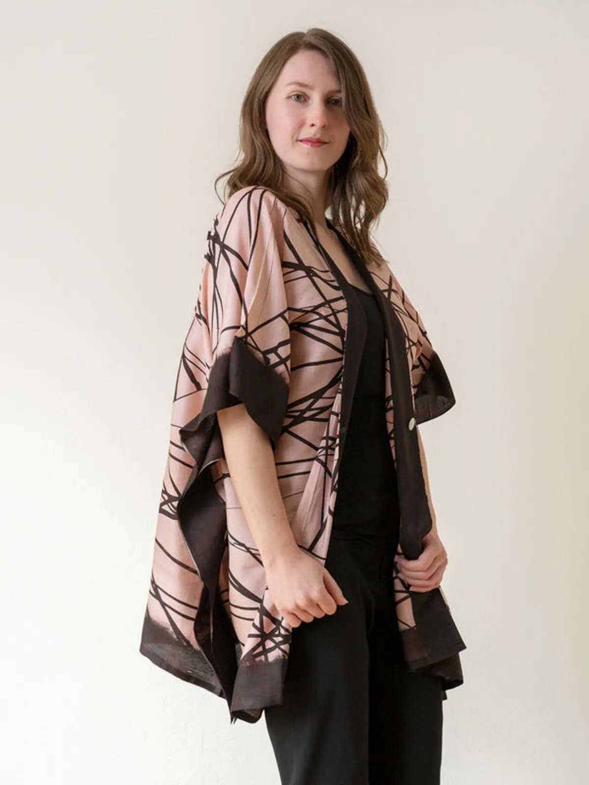 Silk Kimono Lattice