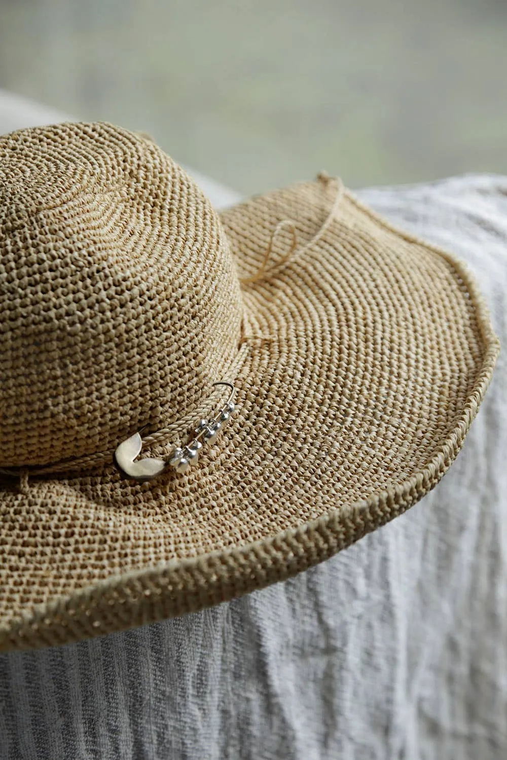 Small Safety Pin Bell in Brass by Fog Linen Work