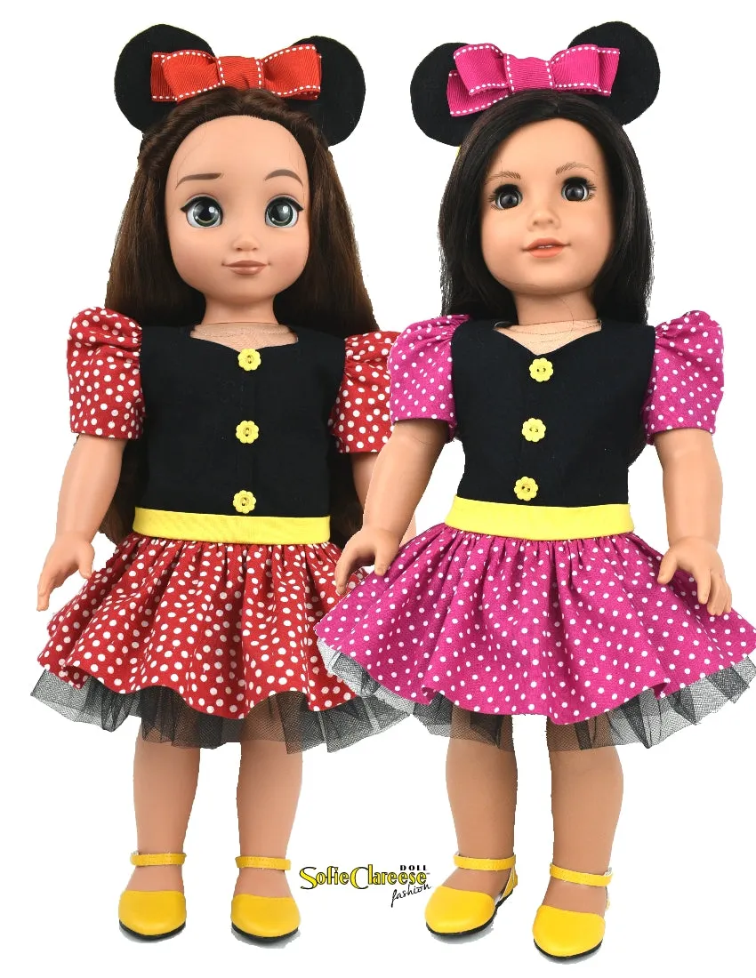 Sofie's Missy Dress 18 Inch Doll Sewing Pattern