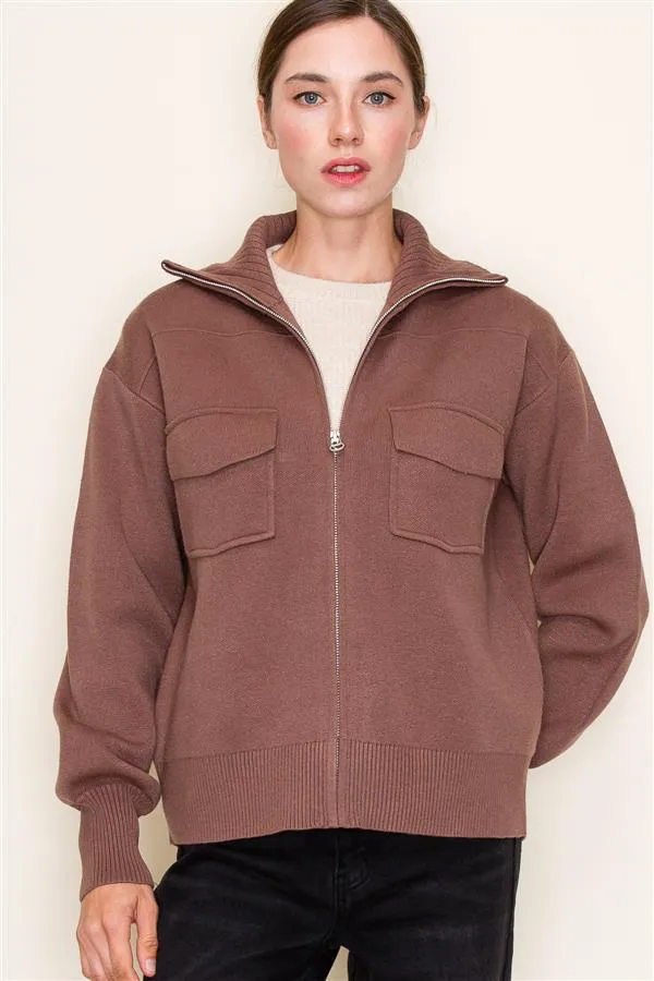 Soft Zip Sweater Jackets - 2 Colors!