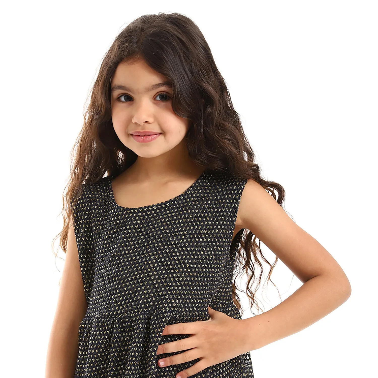 Stitched Slip On Girls Dress (G126) - Kady