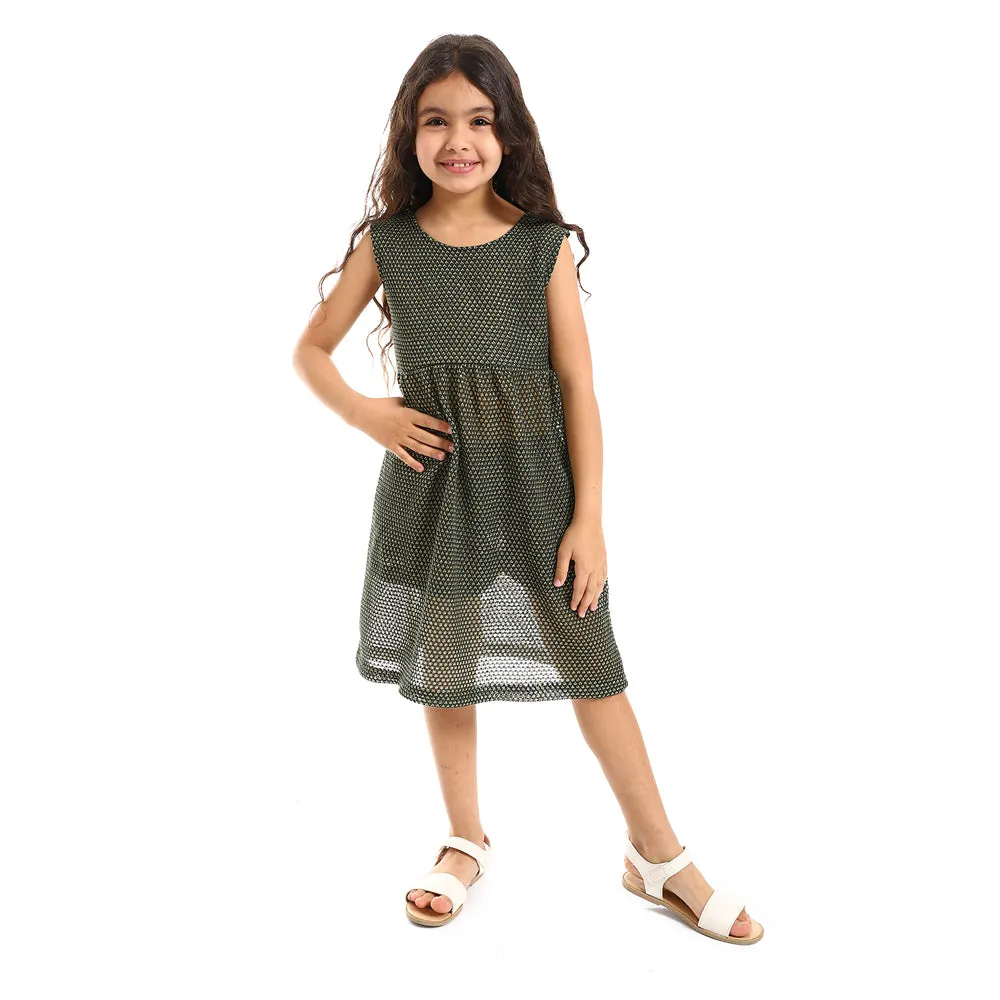 Stitched Slip On Girls Dress (G126) - Kady