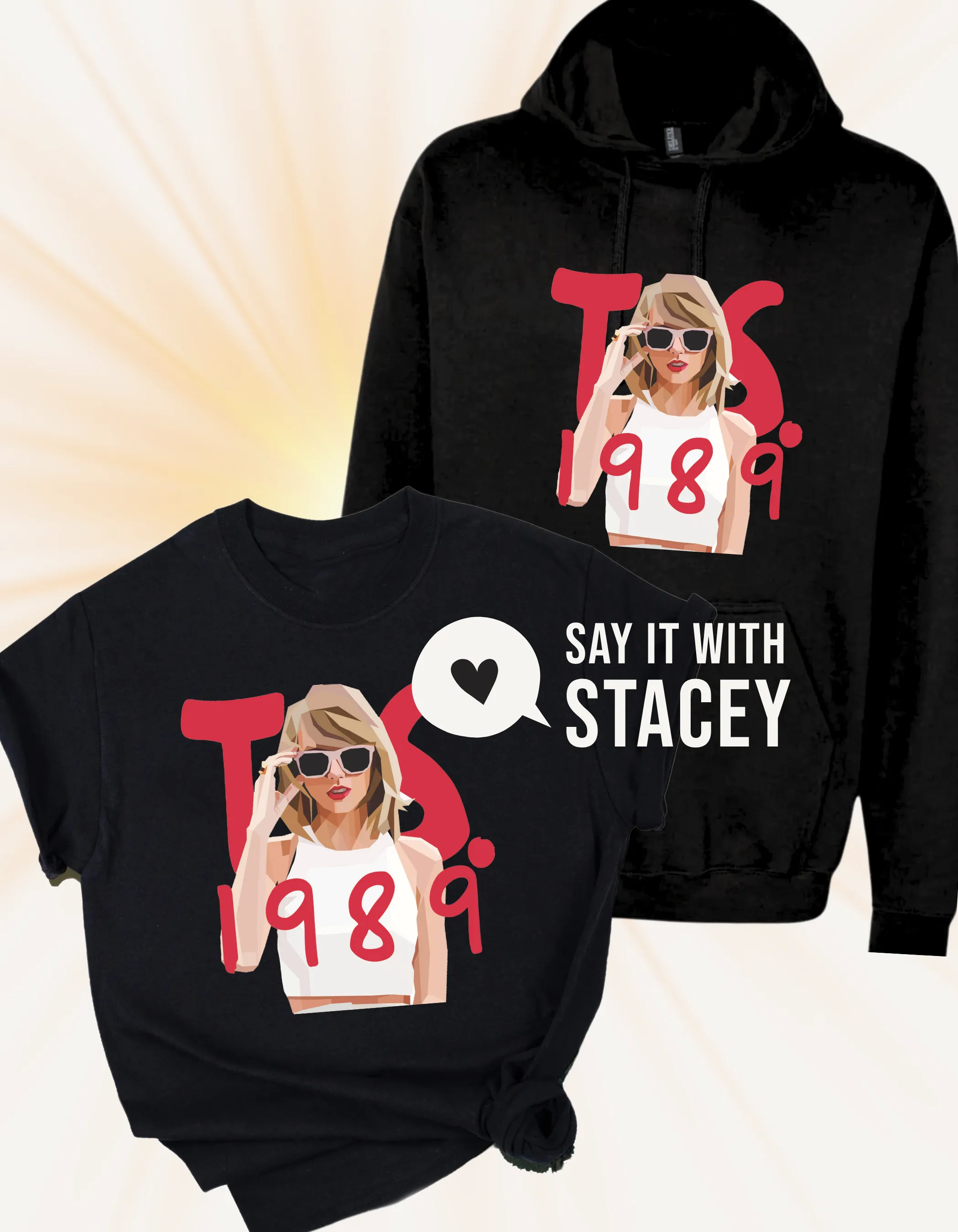 Taylor Swift Wears Sunglasses T-Shirt, Crewneck or Hoodie YOUTH Fit 3322