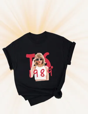 Taylor Swift Wears Sunglasses T-Shirt, Crewneck or Hoodie YOUTH Fit 3322