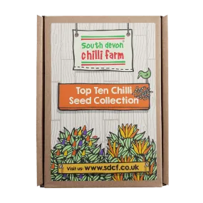 Top 10 Chilli Seed Gift Set in a Gift Box