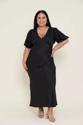 Uma Satin Dress - Size 20