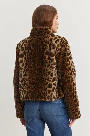 valli faux fur jacket