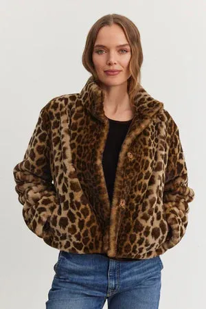 valli faux fur jacket