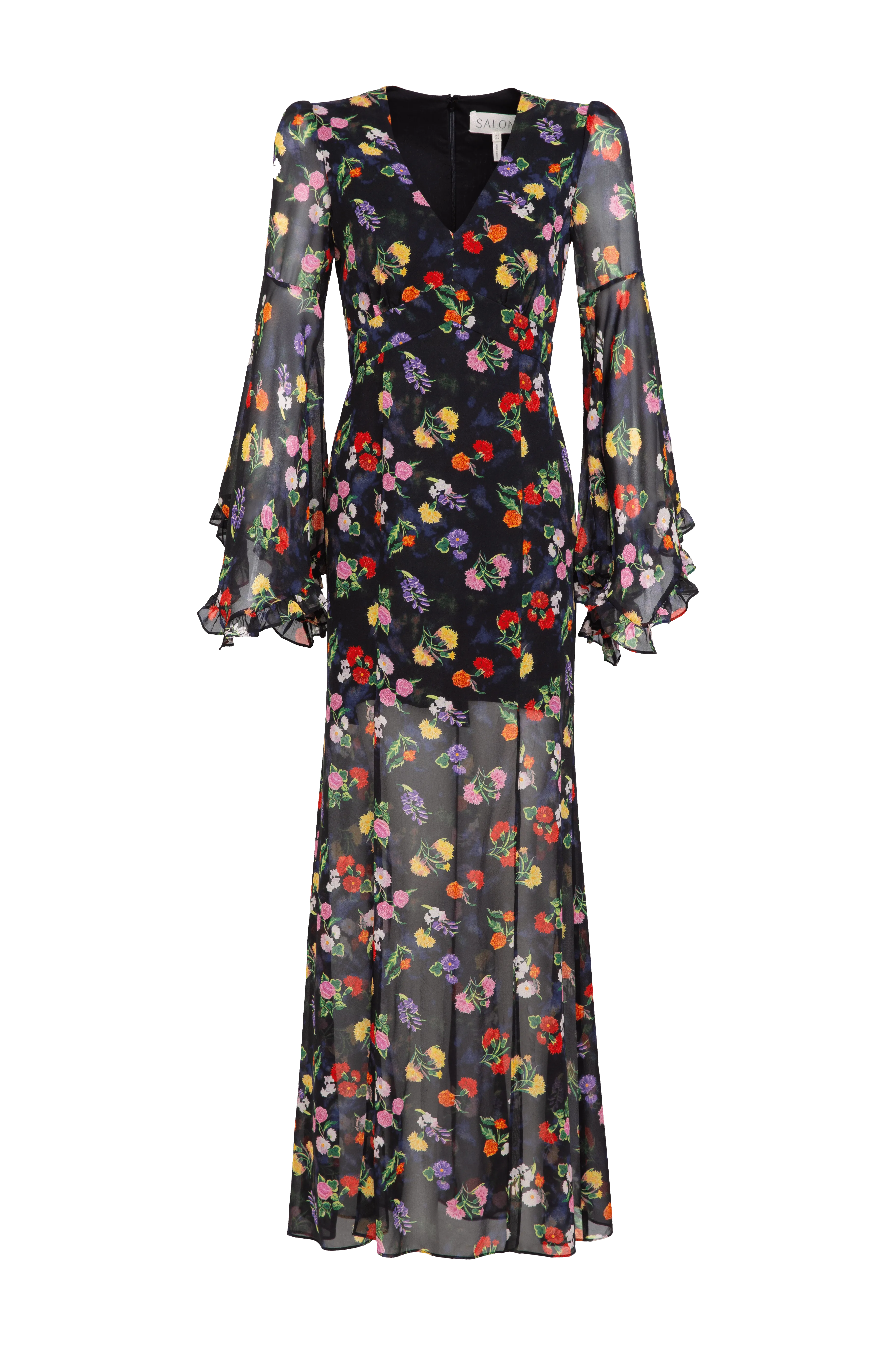 Venyx Poppy Dress in Puja Flowers