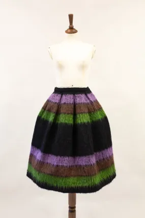 Vintage 1950s Mohair Midi Skirt