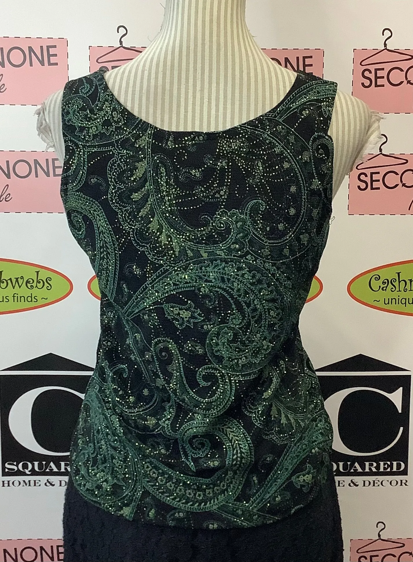 Vintage Paisley Sparkle Set (Size 10)