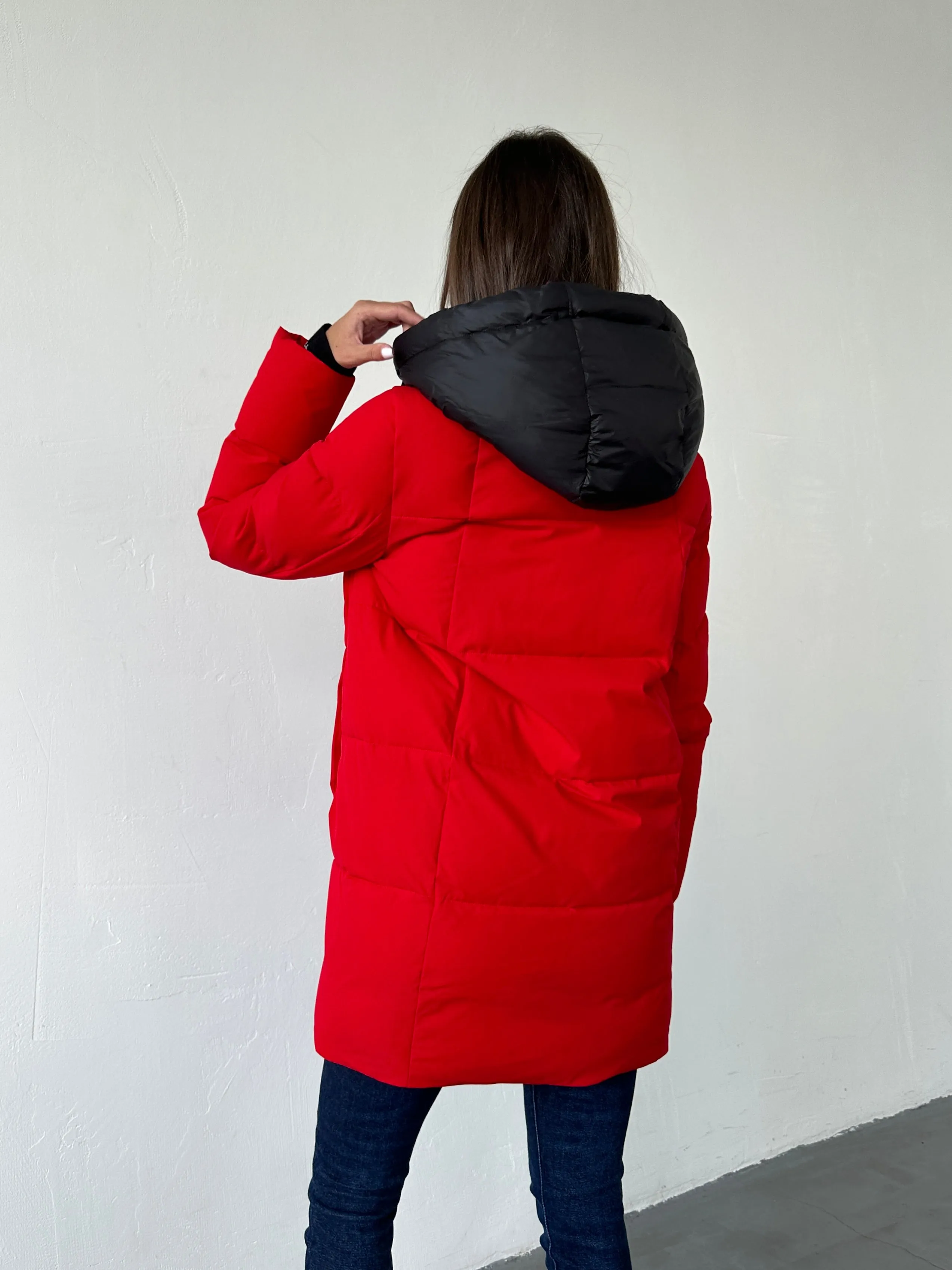 Winter Detachable Hood Coat