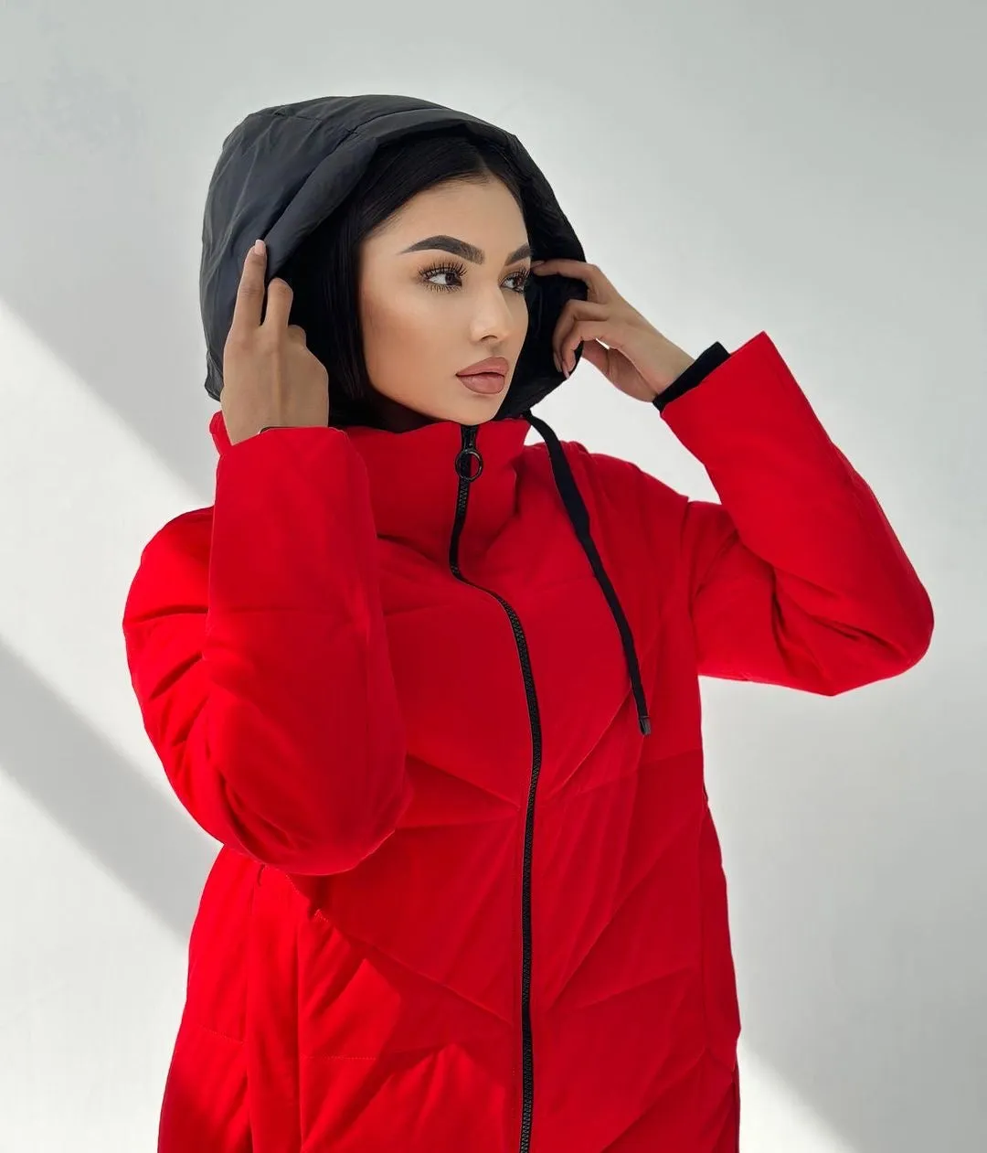 Winter Detachable Hood Coat