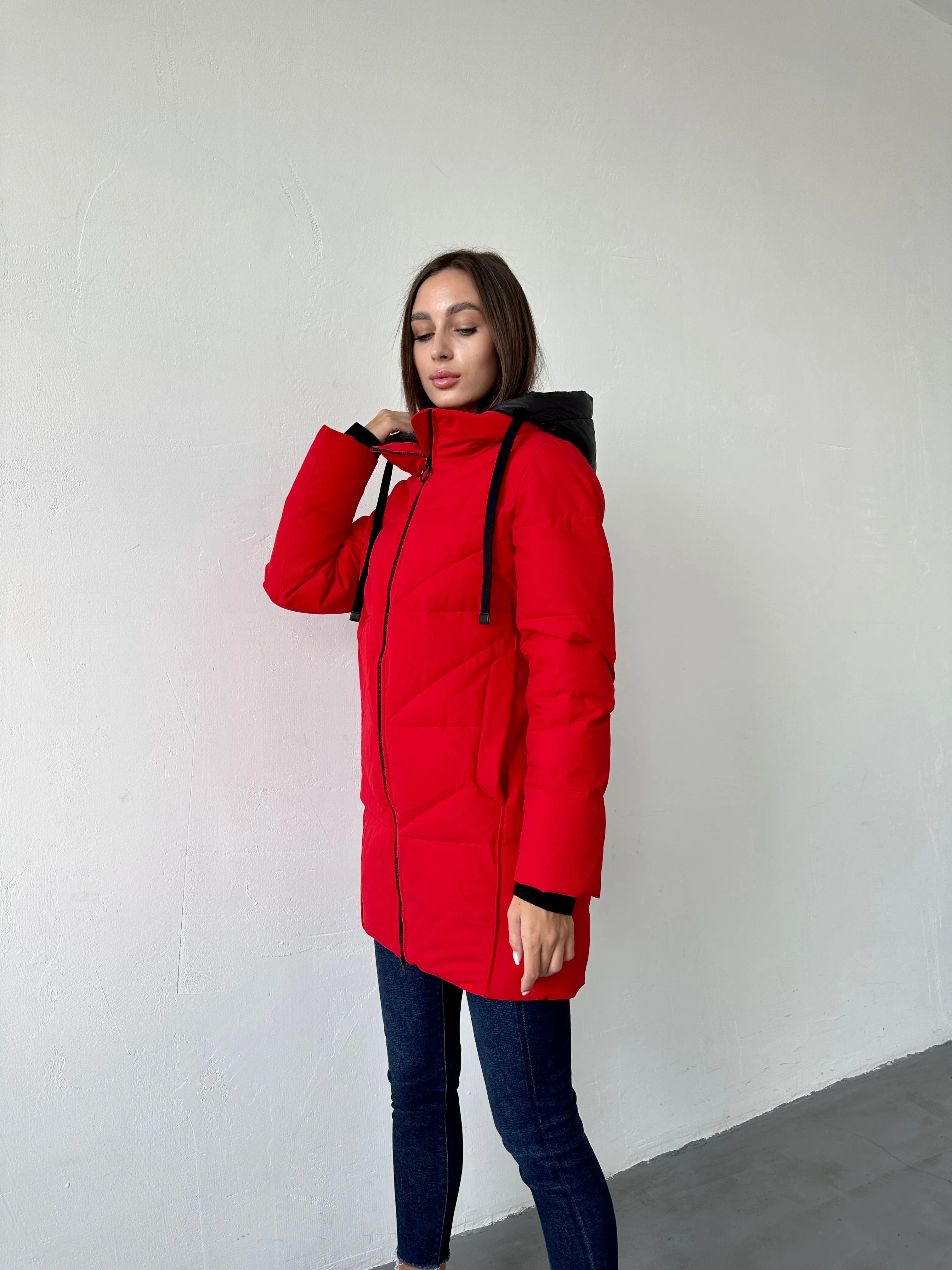 Winter Detachable Hood Coat