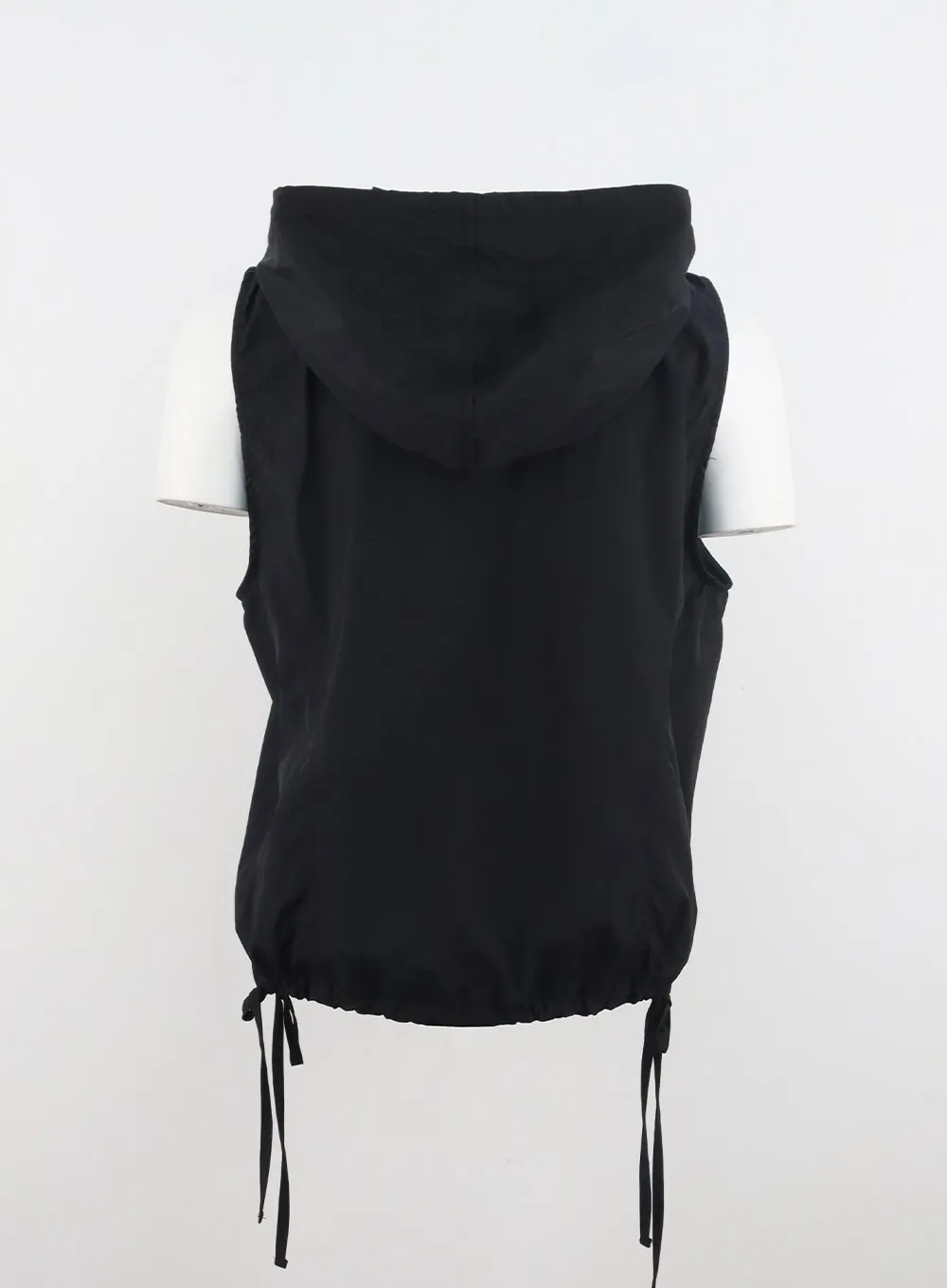 Zip-Up Vest Hoodie CU328